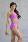 Costume Top- Ruched Front Halter- T305